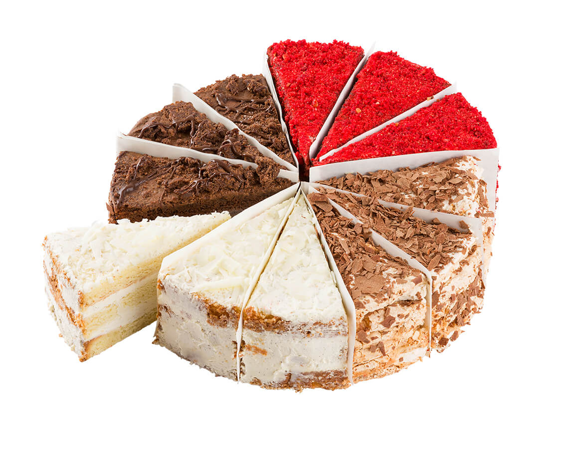 4 CAKE VARIETY (1/4 CAKES)